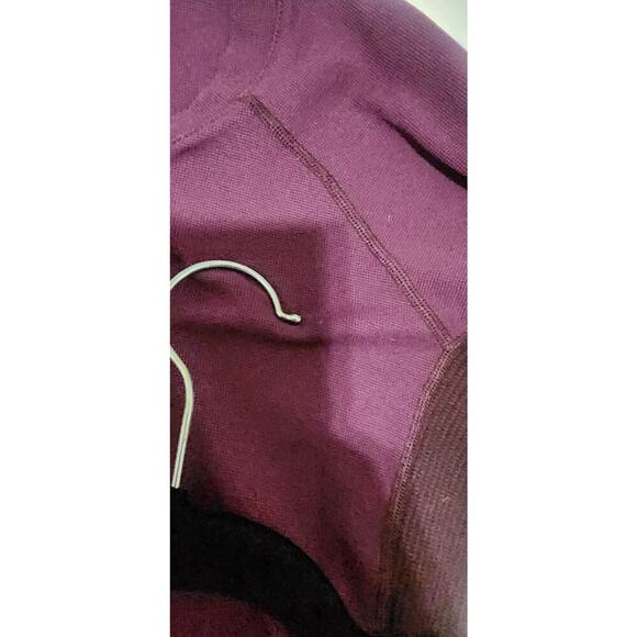 PATAGONIA COOL TRAIL LONG SLEEVE WOMEN'S SHIRT SIZE Small Purple Stain - Picture 3 of 5